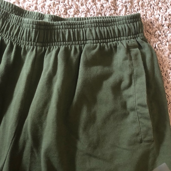 Adidas Shorts In Olive Green - Picture 3 of 6